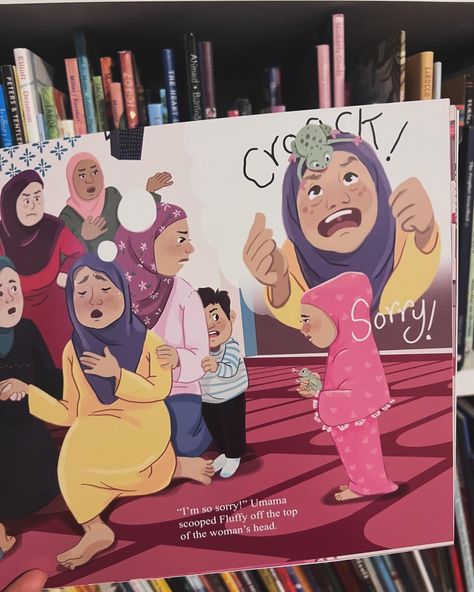 A cute and utterly delightful tale about a frog that gets loose during nightly prayers in Ramadan at the Masjid, and the little girl who just wanted things to be perfect for her Lailatul Qadir duaas❤️ I really enjoyed reading the story with my kids, and they thought it was absolutely hilarious. Every time something more ridiculous happened, we would laugh and laugh! I must say I am so absolutely pleased with the amount of joyous Ramadan stories that are being published I can actually see thi... Ramadan Story, Unicorn Card, A Frog, Hijabi Girl, Ramadan, Instagram A, Things To Think About, The Story, Reading