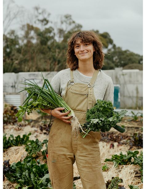 Garden Outfit, Vegetable Harvest, Family Backyard, Urban Farmer, Farm Lifestyle, Melbourne Food, Food Hub, Farm Photo, Most Beautiful Gardens