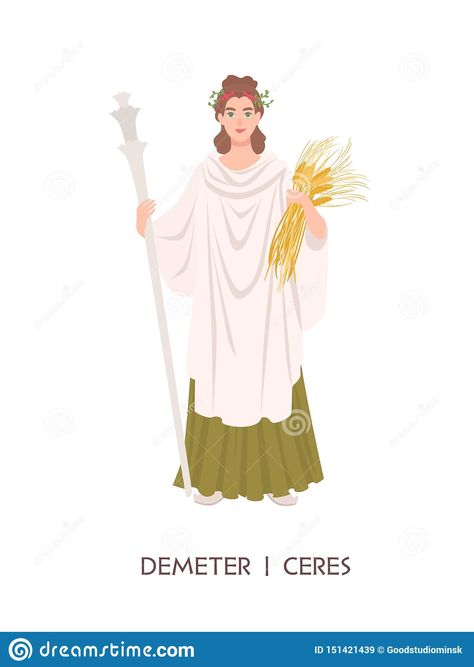 Ceres Goddess, Goddess Of Harvest, Female Deity, Pagan Spirituality, Greek Mythology Gods, Greek Gods And Goddesses, Greek And Roman Mythology, Roman Goddess, Greek Mythology Art