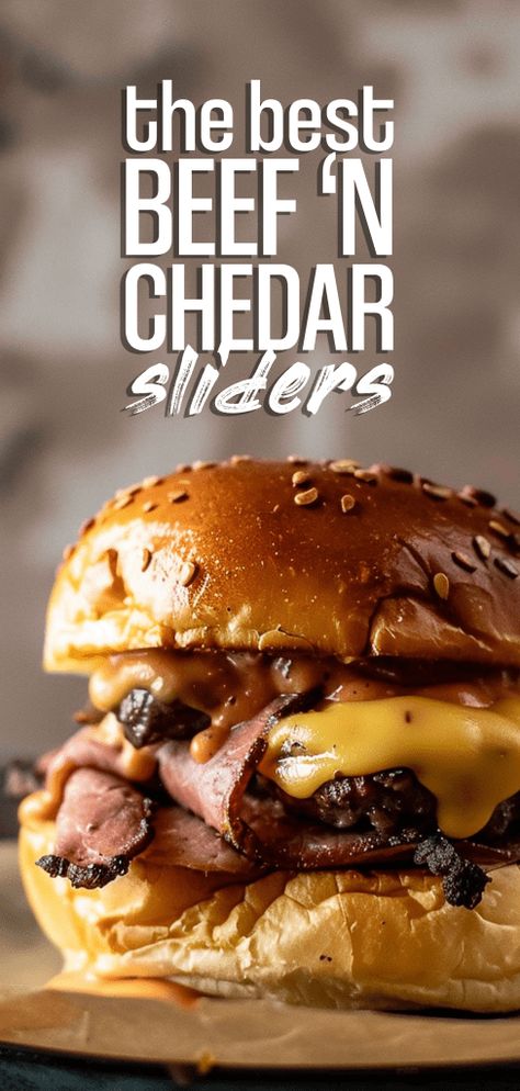 Copycat Arby’s Beef ‘N Cheddar Sliders [25 Minutes] – Chasety Arby’s Beef N Cheddar Sliders, Arbys Recipes, Beef N Cheddar Sliders, Arbys Beef And Cheddar Sliders, Beef And Cheddar Arby’s, Arbys Roast Beef Recipe, Beef And Cheddar Sliders, Arbys Beef And Cheddar, Beef And Cheddar