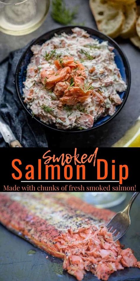 Bbq Seafood Recipes, Smoked Salmon Ideas, Bbq Appetizer Ideas, Salmon Ideas, Salmon Dip Recipes, Best Smoked Salmon, Salmon Smoked, Smoked Salmon Appetizer, Salmon Spread