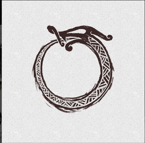 Jormungandr Tattoo, Back Tattoos For Guys Upper, Mjolnir Tattoo, Loki Tattoo, Pagan Style, Traditional Viking Tattoos, Norse Mythology Tattoo, Line Tattoo Ideas, Serpent Tattoo