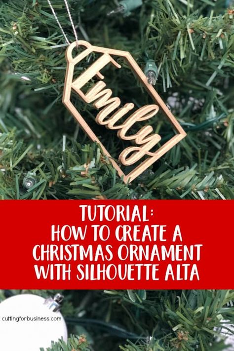 3d Christmas Ornaments, Printer Crafts, 3d Printed Christmas, Inkscape Tutorials, Woodworking Tutorials, Cute Diy Projects, Silhouette Cameo Tutorials, 3d Printer Designs, Peppermint Christmas