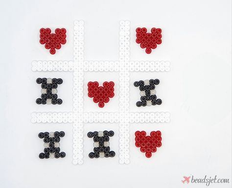 Perler Beads Ideas Valentines Day, Perler Beads Valentines Day, Valentine’s Day Perler Beads, Valentines Perler Bead Patterns, Pearled Bead, Rave Bracelets, Melt Beads, Melt Beads Patterns, Teen Library