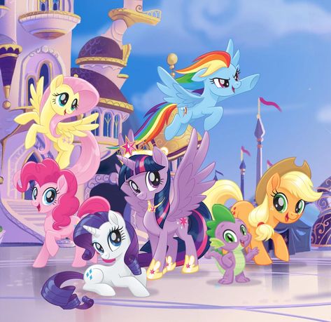 Happy Sisters Day, Mane 6, My Little Pony Poster, Sparkle Wallpaper, My Little Pony Twilight, My Little Pony Wallpaper, Mlp Pony, My Little Pony Pictures, Girl Posters