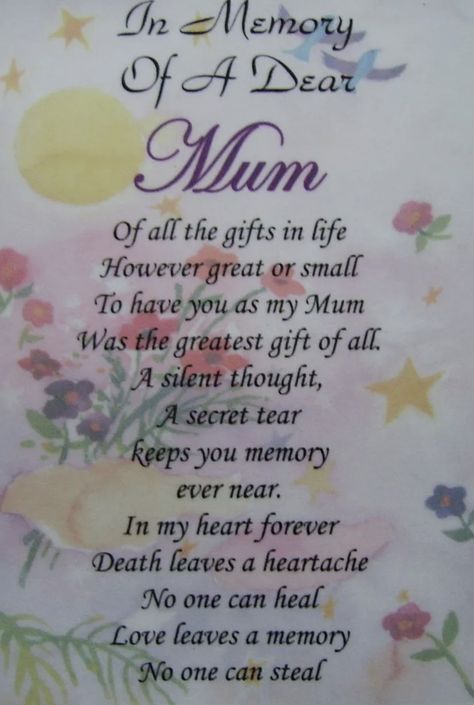 Mum Quotes From Daughter, Mothers In Heaven Quotes, Birthday In Heaven Quotes, Mum In Heaven, Miss You Mum, Mum Poems, Mom In Heaven Quotes, Miss You Mom Quotes, Mother In Heaven