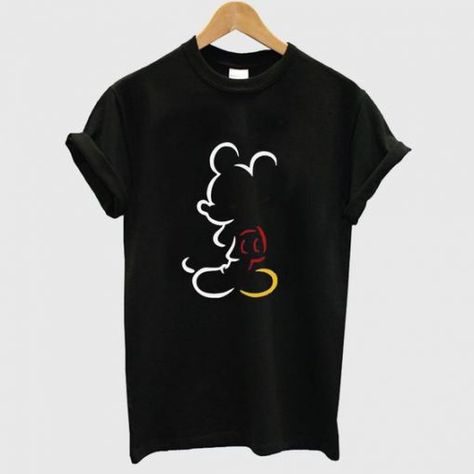 Basketball Tee Shirts, Mickey Mouse 1st Birthday, Shirt Drawing, Mickey Shirt, Mickey Mouse T Shirt, Mickey Mouse Shirts, Mouse Print, Tshirt Outfits, Disney Shirts