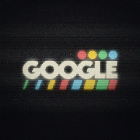 VHS Google Logo in 2024 | Retro logos, Retro graphic design, Branding design logo . #90s_Website_Aesthetic #Nostalgia_Branding #80s_Logo_Design #Band_Logo_Ideas Retro Future Graphic Design, Retro Futurism Logo, Media Company Branding, 80s Design Graphic, 80s Logo Design, Vhs Logo, 80s Tech, 80s Graphic Design, Mod Aesthetic