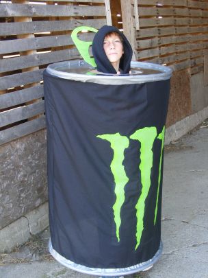 Monster Cans Diy, Monster Drink, Monster Costume, Funny Flirty Quotes, Monster Crafts, Monster Energy Drink, Cool Boy Image, Grunge Room, Attack On Titan Art