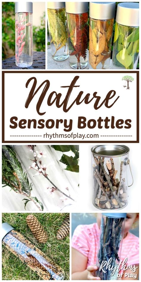 Free Jewelry Making Projects, Calm Down Jar, Discovery Bottles, Diy Wainscoting, Diy Blanket Ladder, Wood Wall Art Diy, Theme Nature, Sensory Bottles, Nature Play