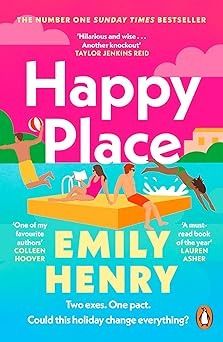 Happy Place: A shimmering new novel from #1 Sunday Times bestselling author Emily Henry : Henry, Emily: Amazon.co.uk: Books Blake Lively And Ryan Reynolds, Henry Emily, Miranda July, The Perfect Couple, Books Fiction, Emily Henry, Holiday Romance, Summer Books, Bread And Butter