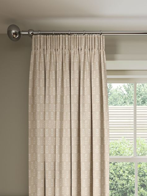 Curtains On Track, Pencil Pleat Curtains, Pleat Curtains, Curtain Headings, Types Of Curtains, Curtains Width, Curtain Track, Pleated Curtains, Pencil Pleat