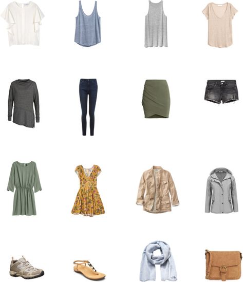 What To Pack For New Zealand - Spring/ Summer What To Pack For New Zealand In November, Nz Outfits, New Zealand Packing List, New Zealand Spring, Packing For New Zealand, New Zealand Style, Aussie Summer, Big Universe, Backpack Packing