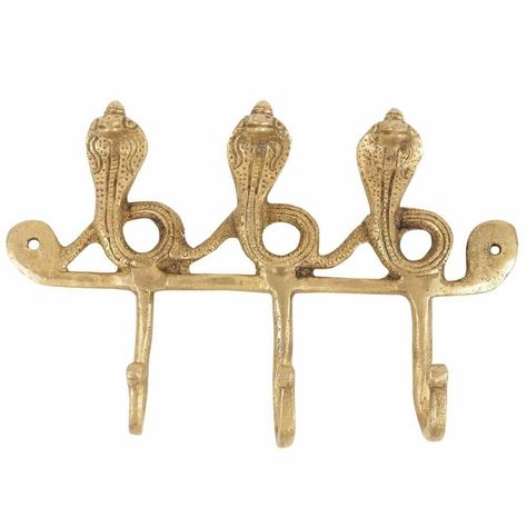 New Vintage Farmhouse Towel Hook Golden Antique Coat Rack Brass Wall Hooks Cobra Farmhouse Towel Hooks, Brass Wall Hooks, Antique Coat Rack, Coat Hanger Hooks, Hanger Coat, Brass Wall Hook, Clothes Hooks, Key Hanger, Pink Bubbles