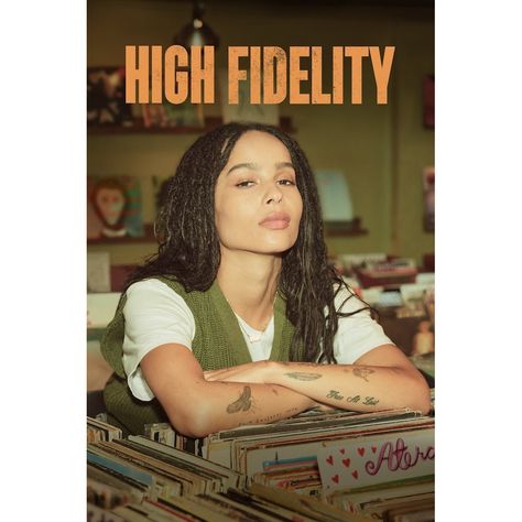 Zoe Isabella Kravitz, Book Genre, Movie Covers, Zoe Kravitz, Disney Shows, High Fidelity, Comedy Tv, Record Store, Cultura Pop