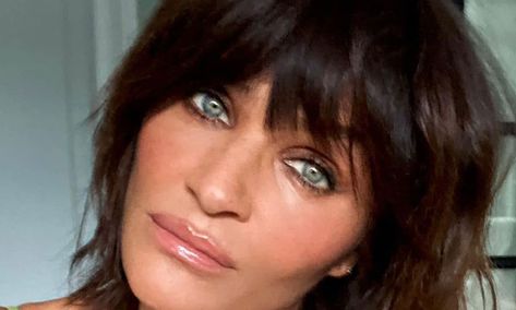 Helena Christensen's latest hair transformation is a must see Helena Christensen Hair Short, Helena Christensen Hair, Hollywood Hair, Celebrity Friends, Helena Christensen, Fun Hair, Latest Hair, Hair Makeover, Sleek Hairstyles