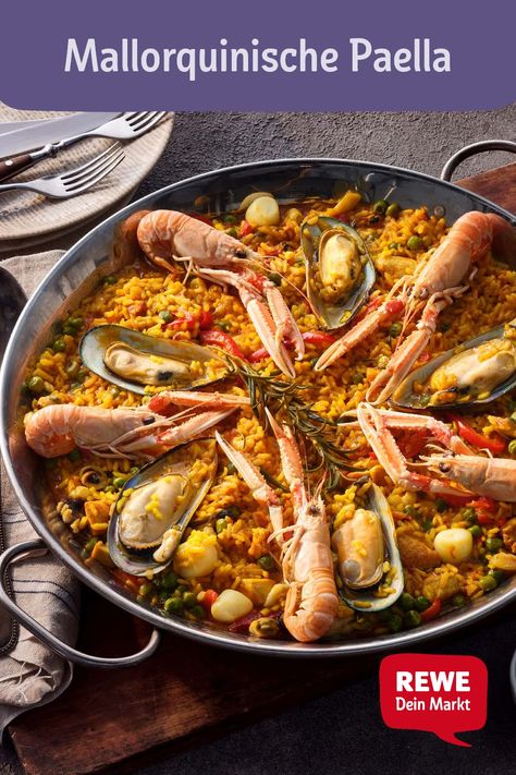 German Food Authentic, German Food, Paella, Risotto, Tapas, Seafood, Ethnic Recipes