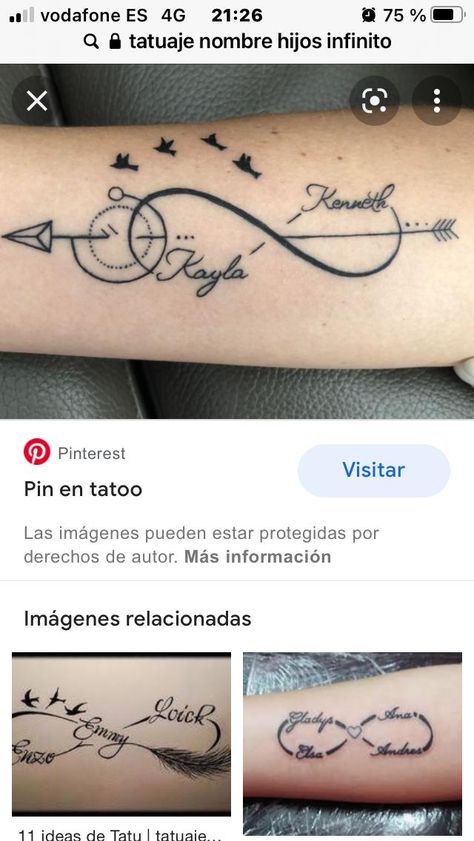 Tattoo Nombres, Amor Tattoo, Infinity Tattoo, Tattoos, Iphone, Anime