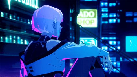 Arte Gif, Cyberpunk Edgerunners, Cyberpunk Anime, Cyberpunk Girl, Cyberpunk Aesthetic, Arte Cyberpunk, Funny Wallpaper, Anime Monochrome, Cyberpunk Art