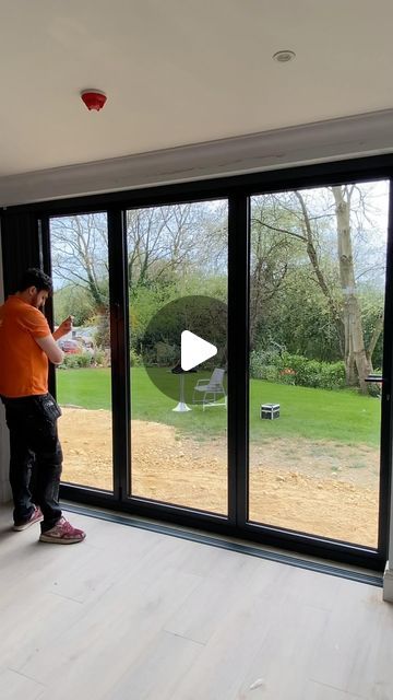 Blind Screen™ on Instagram: "Blind Screen™️ the perfect solution for an bifold door has to be the 03 double track, fly screen behind the blind on one track. #blindscreen #doors #kitchenrenovation #homerenovation #instagood" Home Blinds, Door Blind, Blinds For Bifold Doors, Bifold Door, Door Blinds, Bifold Doors, Kitchen Renovation, Home Renovation, House Ideas