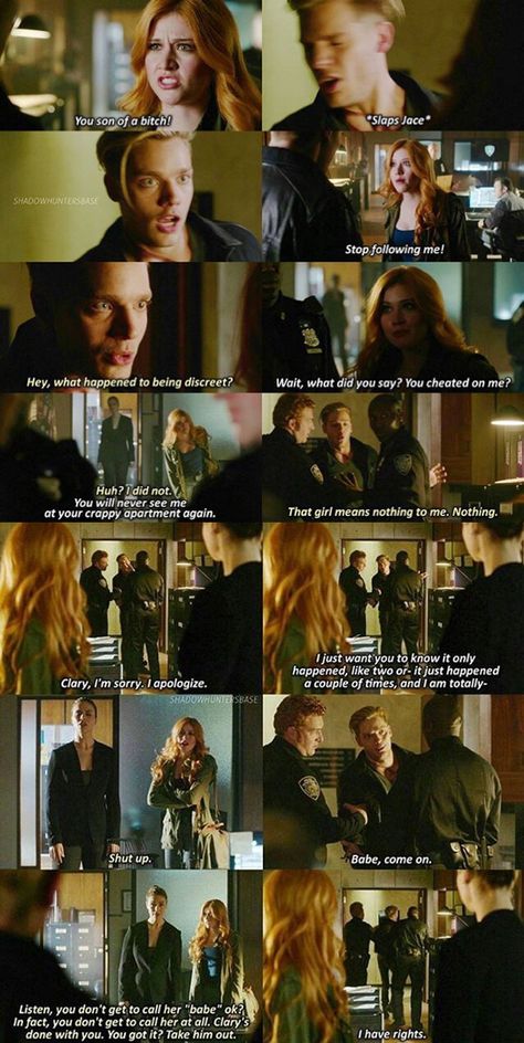 Clary & Jace - Katherine McNamara & Dominic Sherwood #shadowhunters #clace 1x07 Funny Face Movie, Dominic Sherwood Shadowhunters, Clace Shadowhunters, David Castro, Alec And Jace, Clary Und Jace, Clary Y Jace, Supernatural Series, Harry Shum Jr