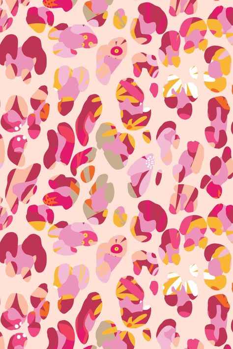 Textile Pattern Design Fashion, Tropical Prints Pattern, Abstract Print Pattern, Surface Pattern Design Inspiration, Animal Print Background, Colorful Animal Print, Flower Print Pattern, Illustration Simple, Easy Drawing Tutorial