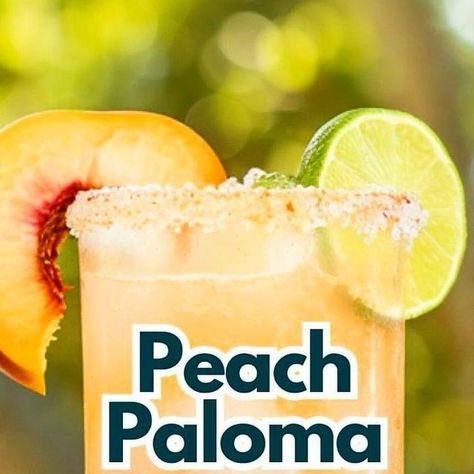 Peach Nectar, Grapefruit Soda, Peach Puree, Mexican Foods, Peach Slices, Pretty Drinks, Refreshing Drinks, Mixology, Lime Juice