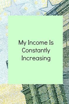 My income is constan Vision Boarding, Empowering Affirmations, Manifest Destiny, Wealth Mindset, A Course In Miracles, Career Quotes, Wealth Affirmations, Law Of Attraction Affirmations, Money Affirmations