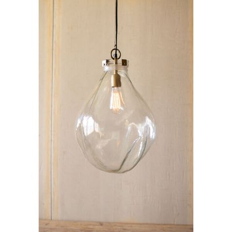 Kalalou Transparent One-Light Teardrop Mini Pendant NVAS1000 | Bellacor Teardrop Pendant Light, Survivor Tattoo, Colonial Design, Entry Way, Porch Lighting, Teardrop Pendant, Diffused Light, Hanging Pendants, Chandeliers And Pendants