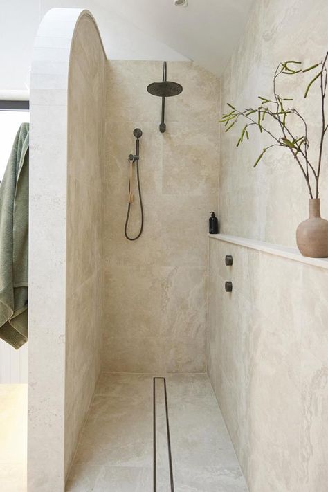 The Block 2023, Master Ensuite Bathroom, Organic Modern Bathroom, Exterior Wall Tiles, Wall Tiles Design, Master Ensuite, Ensuite Bathrooms, Ensuite Bathroom, Bathroom Inspiration Decor