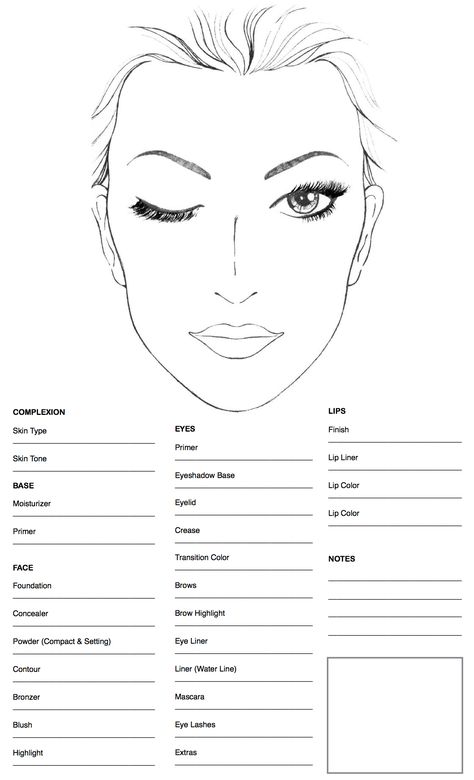 Face Map Makeup, Makeup Face Charts Blank Printable, Makeup Artist Face Chart, Printable Makeup Face Chart, Makeup Practice Sheets Mac Face Charts, Makeup Workshop Ideas, Blank Face Template Makeup, Makeup Placement Face Chart, Makeup Charts Face