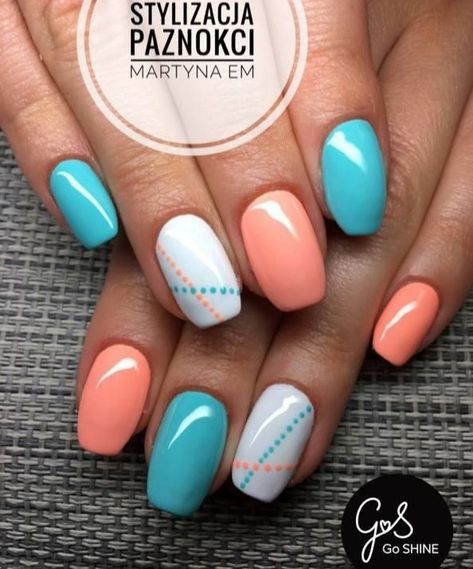 Summer Gel Nails, Cute Gel Nails, Nails 2023, Short Acrylic Nails Designs, Easter Nails, Nails Gel, Spring Nail, Dipped Nails, Chic Nails