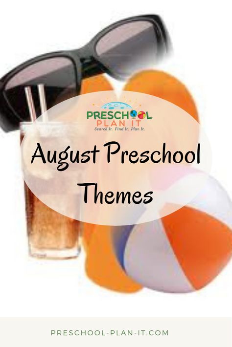 August Preschool Themes  Not sure where to start for themes and topics for your August preschool planning?  Here you go! Fun themes and holiday and special theme ideas! August Lesson Plans Preschool, August Preschool Themes, September Preschool Themes, Fall Playdough, Preschool Monthly Themes, Fall Church Bulletin Boards, Graduation Bulletin Board, Playdough Numbers, Summer Preschool Themes