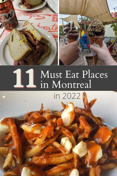 11 Must eat places in Montreal in 2022 Best Bagels In Montreal, How To Make Bagels, Montreal Vacation, Montreal Food, Visit Montreal, Montreal Travel, Quebec City Canada, Best Bagels, Dinner Places