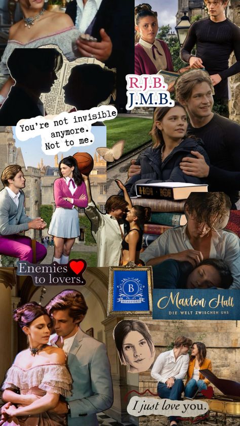 Maxton Hall love story Ruby Bell, James Beaufort, Hall Wallpaper, Maxton Hall, Romance Series Books, I Just Love You, Romance Series, Good Movies To Watch, Movies To Watch