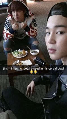 Bts Snapchat, Cursed Kpop, Bts Snapchats, Kpop Snapchat, Funny Snaps, Bts Predebut, Bts Reactions, Snapchat Funny, Bts "on"