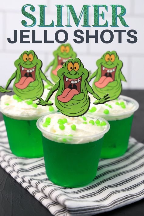 Ghost Busters Theme Food, Ghostbuster Themed Dinner, Ghostbusters Recipes, Ghostbuster Party Food, Ghostbusters Birthday Party Games, Ghostbusters Food Ideas, Ghostbusters Desserts, Ghostbusters Theme Party, Ghostbusters Birthday Party Food