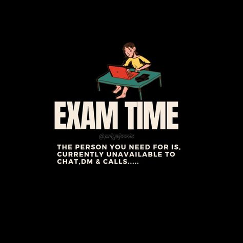 #pinterest #examtime #dnd #whatsappdnd Dp For Exam Time, Do Not Disturb Exam Time, Exam Time Quotes, Exam Time Status, Exam Time Dp, Exam Dp, Exam Mood, Take A Break Quotes, Good Morning Meaningful Quotes