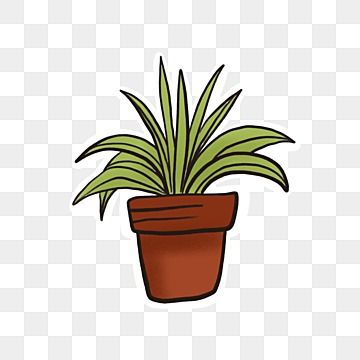 spider plant,house plant,pot,cartoon,sticker,floral,nature,leaf,trees,green,plant,illustration,icon,pepper,syrup,vegetable Potted Plant Illustration, Plant Template, Food Recycling, Logo Plant, Indoor Green Plants, Plant Png, Plant Cartoon, Wallpaper Design Pattern, Plant House