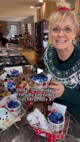 3.6M views · 51K reactions | My Dollar Tree Christmas Baskets for only $5 😉 #justthebells10 #dollartreediy #BudgetFriendly #giftideas #diyprojects #holidayseason | Just the Bells  10 Diy Candle Gift Basket Ideas, Dollar Tree Christmas Basket Gift Ideas, Teacher Gifts Baskets, Christmas Dollar Tree Gifts, Dollar Tree Christmas Gift Ideas For Coworkers, Dollar Tree Gift Ideas For Coworkers, Office Christmas Gifts Diy, Dollar Store Christmas Gifts Diy, 10 Dollar Gift Ideas