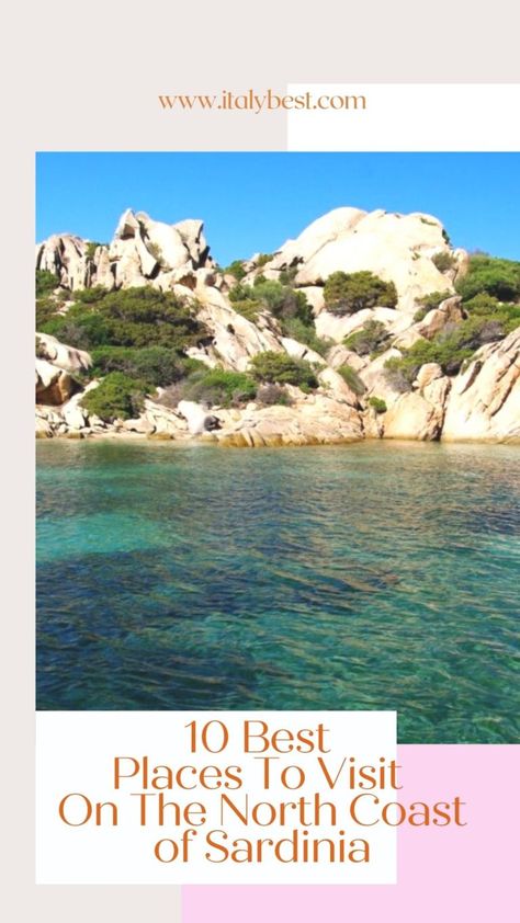 10 Best Places to Visit in Sardinia Italy - Visit North Sardinia beaches North Sardinia, Sardinia Beaches, Sardinia Beach, Bella Ciao, Sardinia Italy, North Beach, North Coast, Best Places To Visit, Lake Como