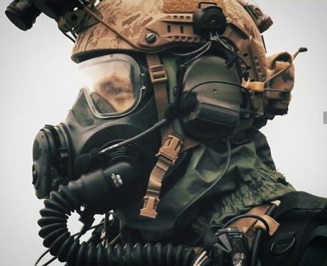 Tactical Gas Mask, Scp Mtf, M50 Gas Mask, Force Pictures, Gas Mask Art, Halo Collection, Dope Hats, Tactical Wear, Tactical Helmet