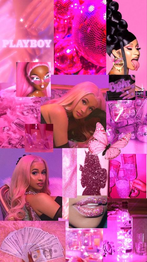 Cardi B pink wallpaper in 2022 | Cardi b, Bratz girls, $b wallpaper