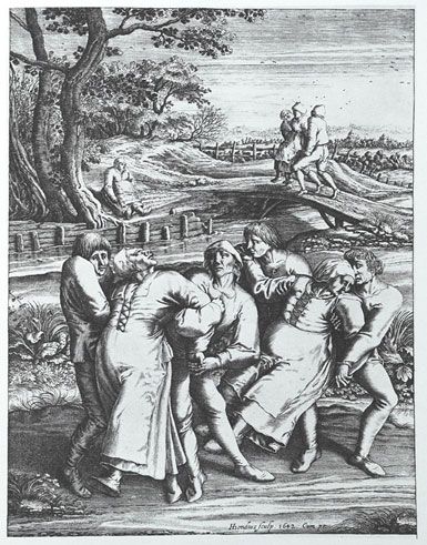 Medieval Dancing Mania Engraving Dancing Plague, Holy Roman Empire, People Dancing, Interesting History, Black Sabbath, Strasbourg, Alsace, Bbc News, Roman Empire