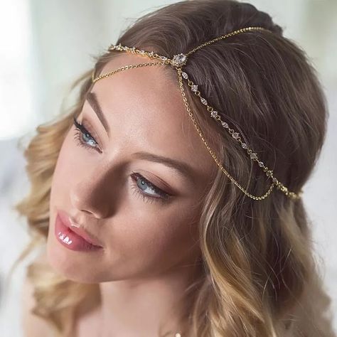 Hair chain jewelry