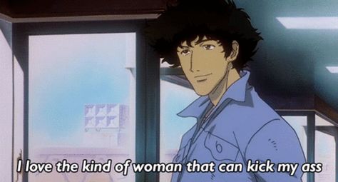 Cowboy Bebop Anime, Spike Spiegel, See You Space Cowboy, Film Anime, Space Cowboys, My Funny Valentine, Cowboy Bebop, 90s Anime, Hayao Miyazaki