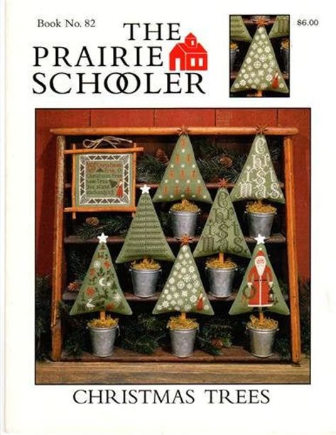 Prairie Schooler Cross Stitch, Prairie Schooler Cross Stitch Charts, Prairie School, Cross Christmas Tree, Prairie Schooler, Cross Stitch Tree, Beautiful Cross Stitch, 3d Christmas, Cross Stitch Charts