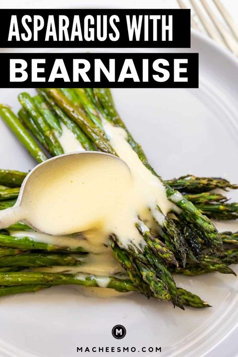 Holiday Sauce, Roast Asparagus, Asparagus Sauce, Spring Side Dishes, Easy Asparagus Recipes, Veggie Recipe, Creamy Asparagus, Asparagus And Mushrooms, Bearnaise Sauce