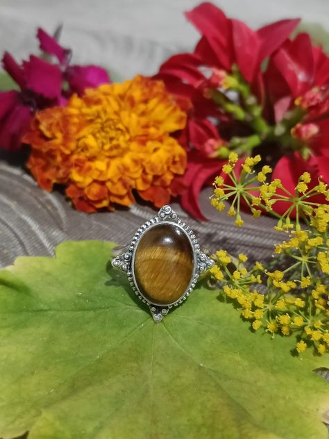 Tiger Eye Ring,Oval Shape Stone Ring,Artisan Handcrafted Ring,Natural Gemstone Ring,Gift For Friends,Bridesmaid Gifted Ring,Sterling Silver Ring,Statement Ring Tigers Eye Wedding Ring, Tigers Eye Ring Mens, Tigers Eye Ring For Women, Womens Tigers Eye Rings, Tigereye Necklace, Unique Anniversary Gifts, Handmade Sterling Silver Rings, Eye Stone, Yellow Eyes