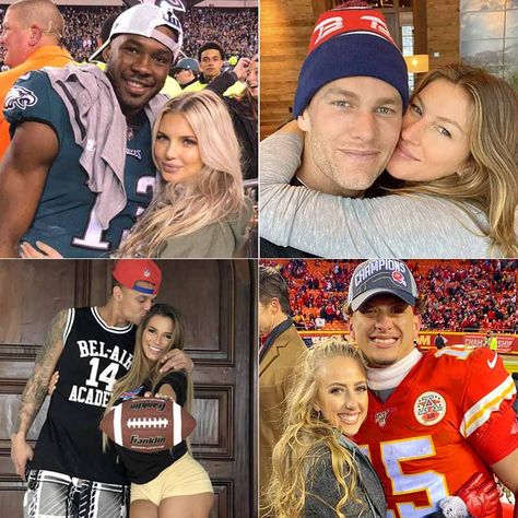 A Look At The NFL’s Biggest Power Couples Nfl Couples, Cheerleader Couple, Football Cheerleader Couple, Football Cheerleader, Football Couples, Power Couples, College Guys, Sports Highlights, Football Cheerleaders